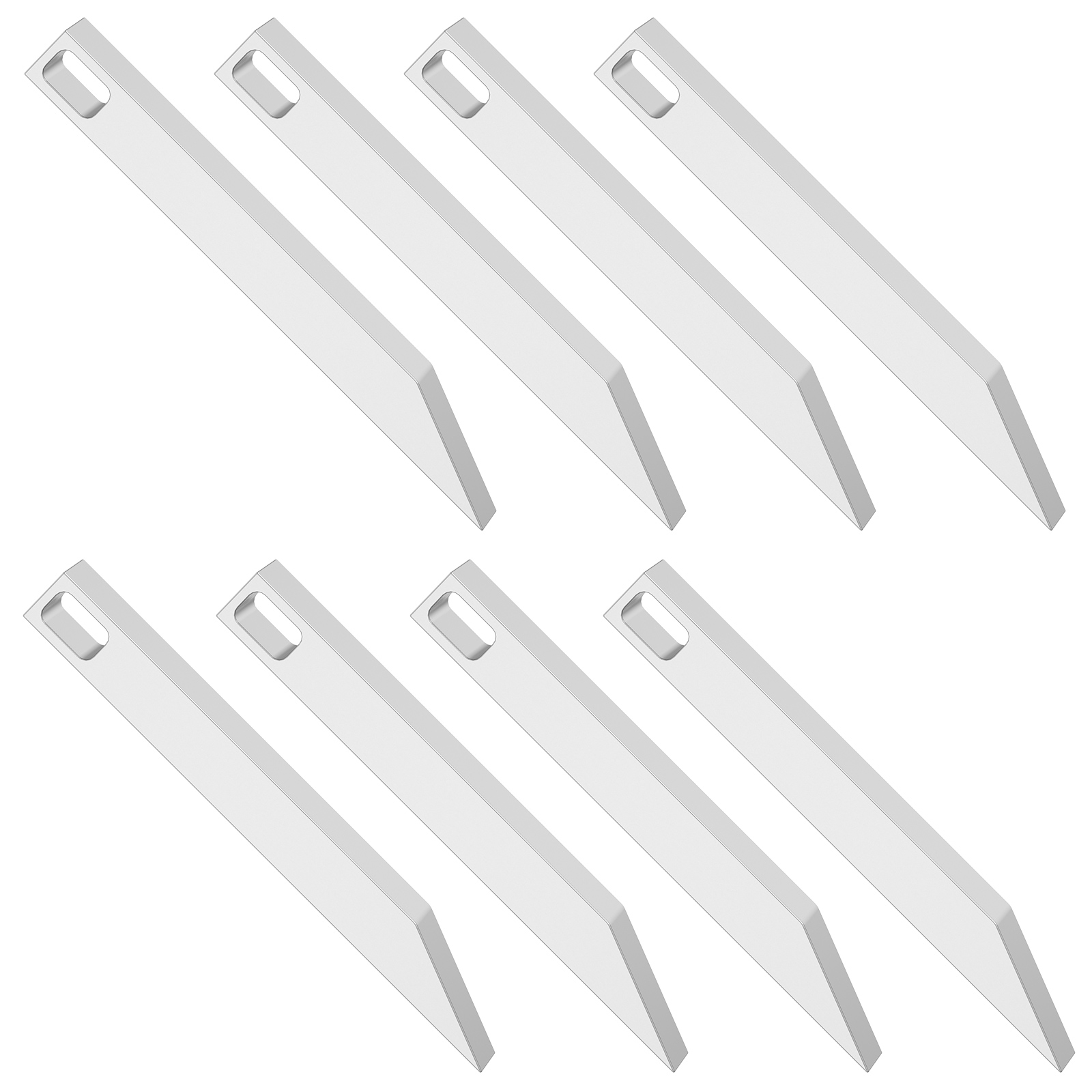 Edc (Every Day Carry - Mini portachiavi Prybar da 4/8 pezzi