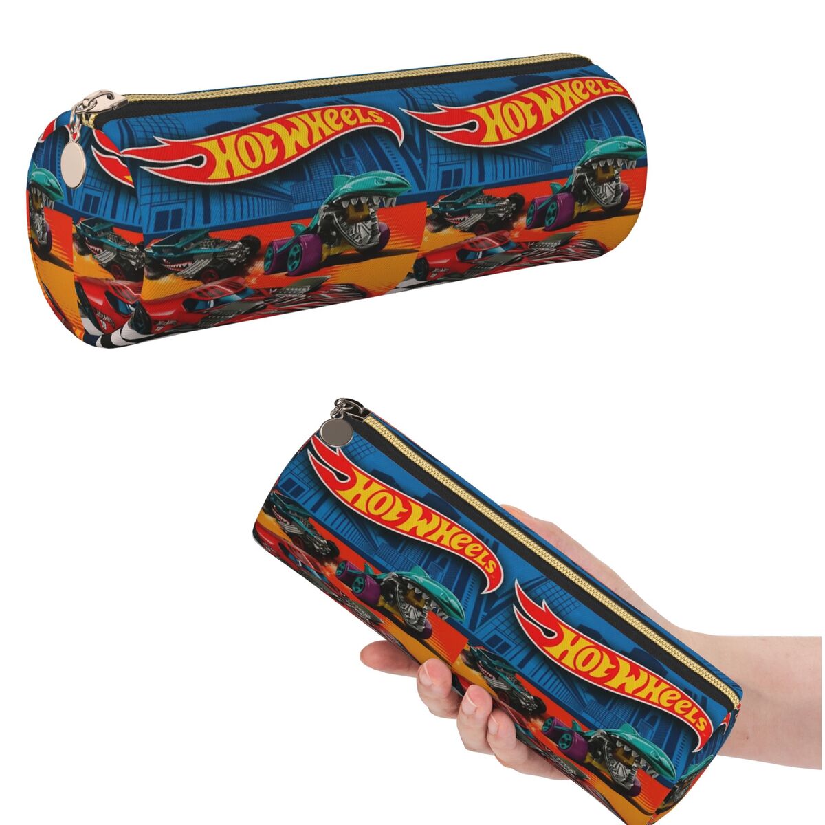 Edc Carry Pen - Astuccio cilindrico Hot Wheels per bambini,