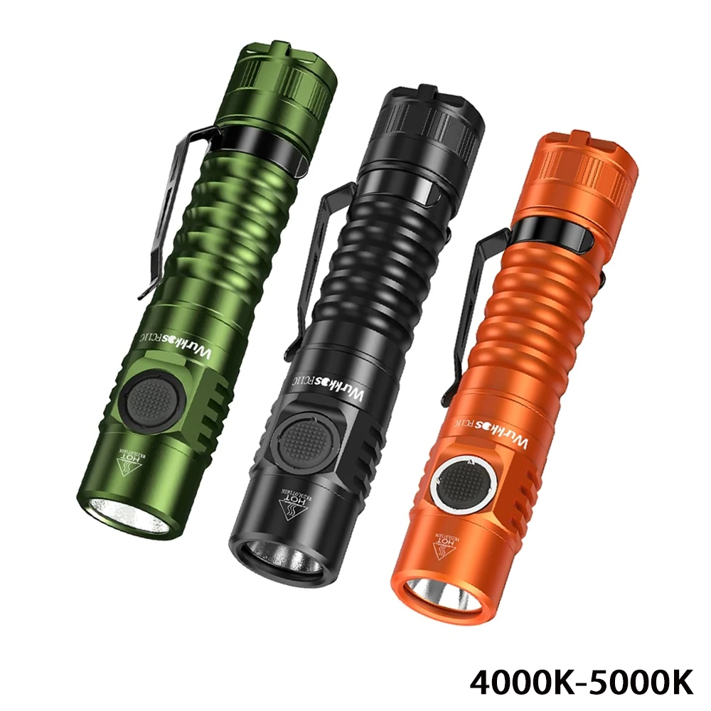 Edc Every Day Carry おもちゃ - Torcia EDC Wurkkos FC11C 519A Ricaricabile