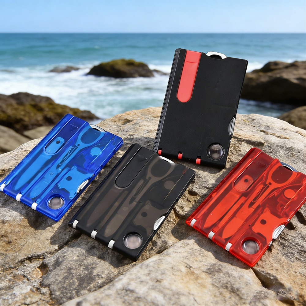 Multitool Credit Card - Multiutensile Tascabile 12 in 1 a