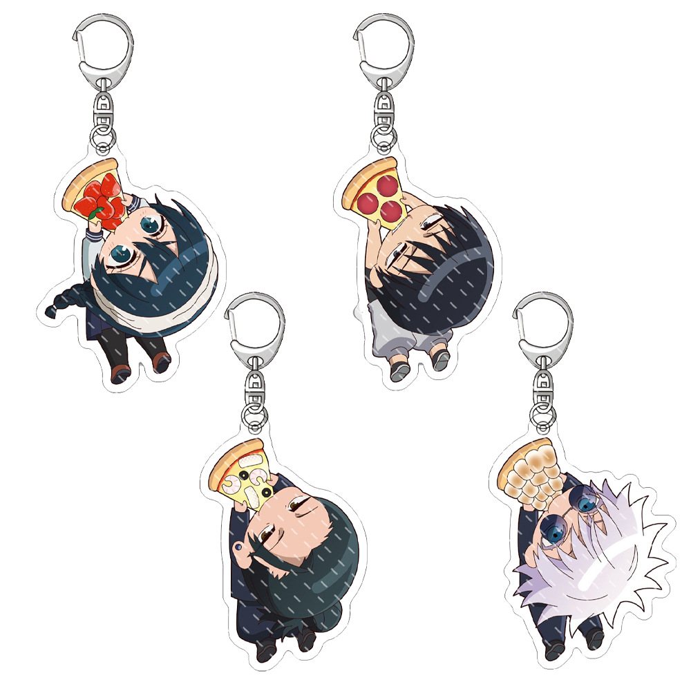 Edc Carry Items - Anime Jujutsu Kaisen Portachiavi con ciondolo