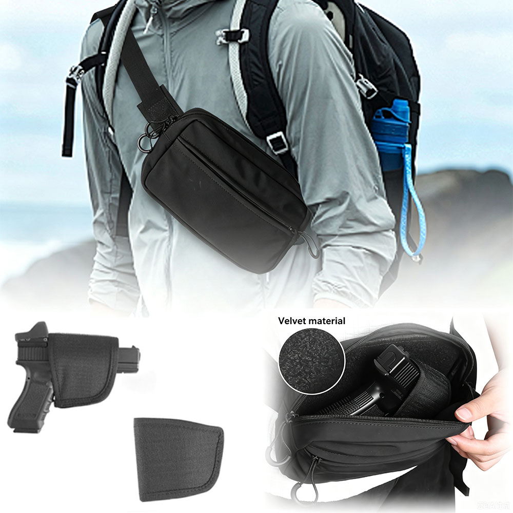 Edc Carry Pistols - Borsa a tracolla tattica per trasporto