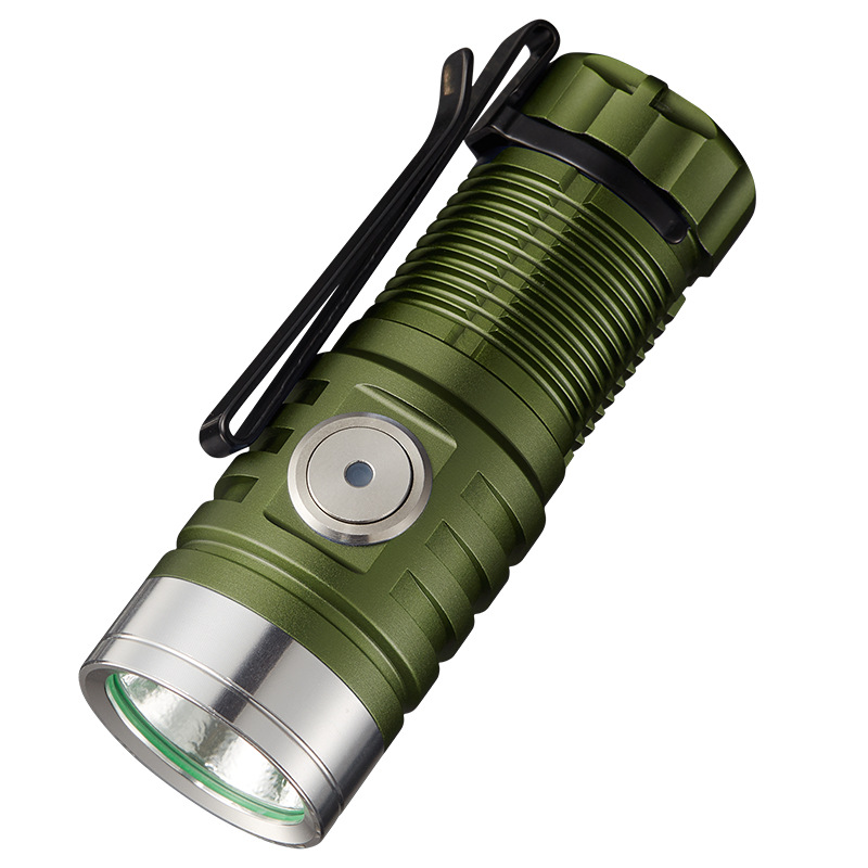 Edc (Every Day Carry - Mini torcia tattica LED EDC ricaricabile