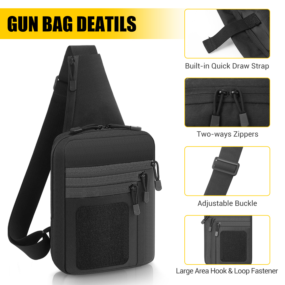 Borsa Tattica per Pistola, Fon - Edc Carry Pistols recensione e prezzo