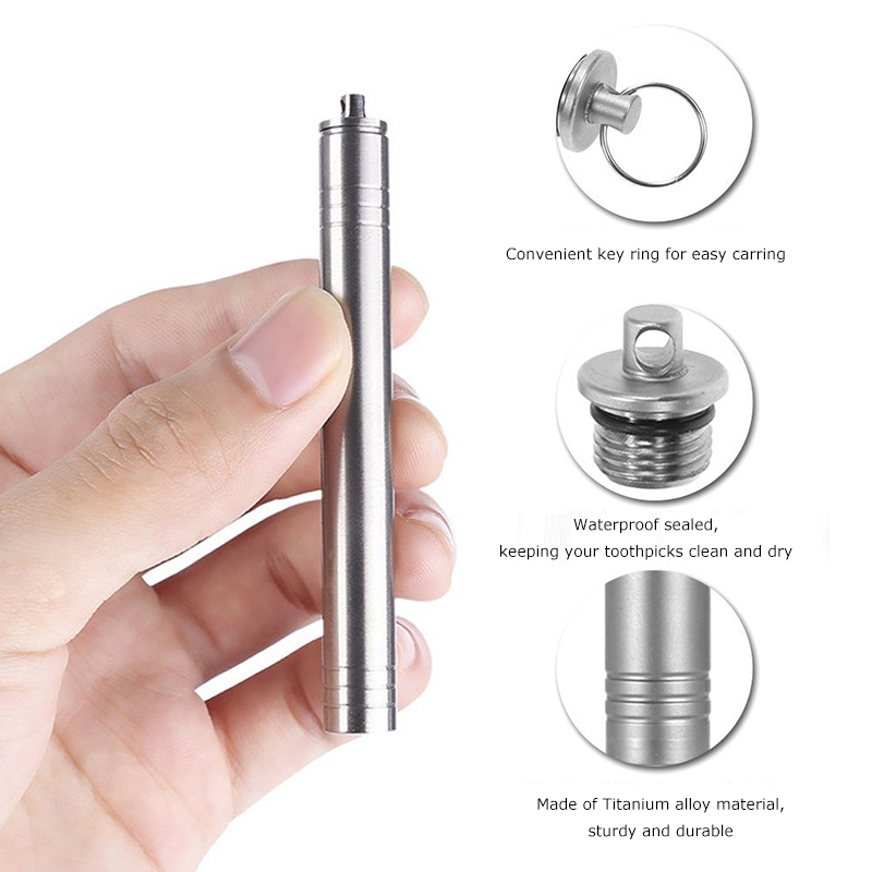 Contenitore in titanio a capsu - Pill Fob Capsule recensione e prezzo