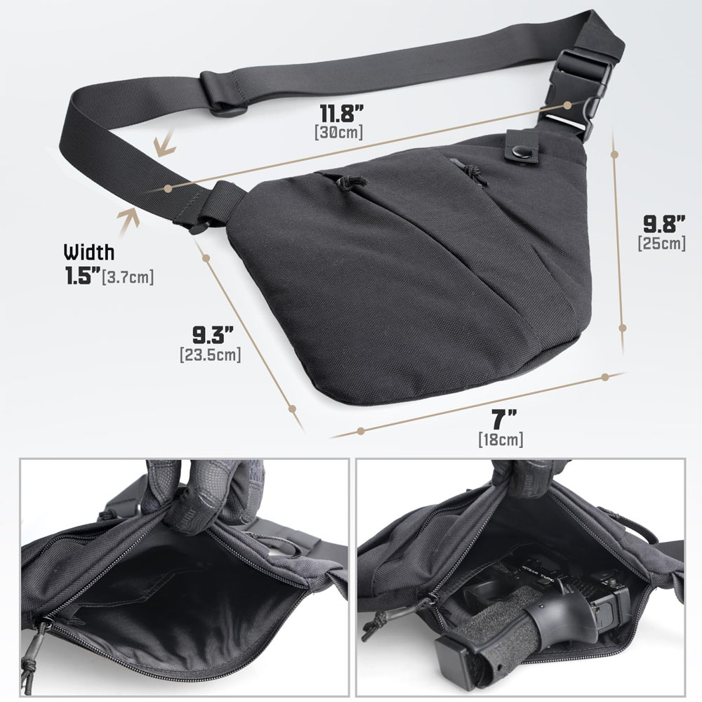 Borsa da trasporto tattica per - Edc Carry Pistols recensione e prezzo