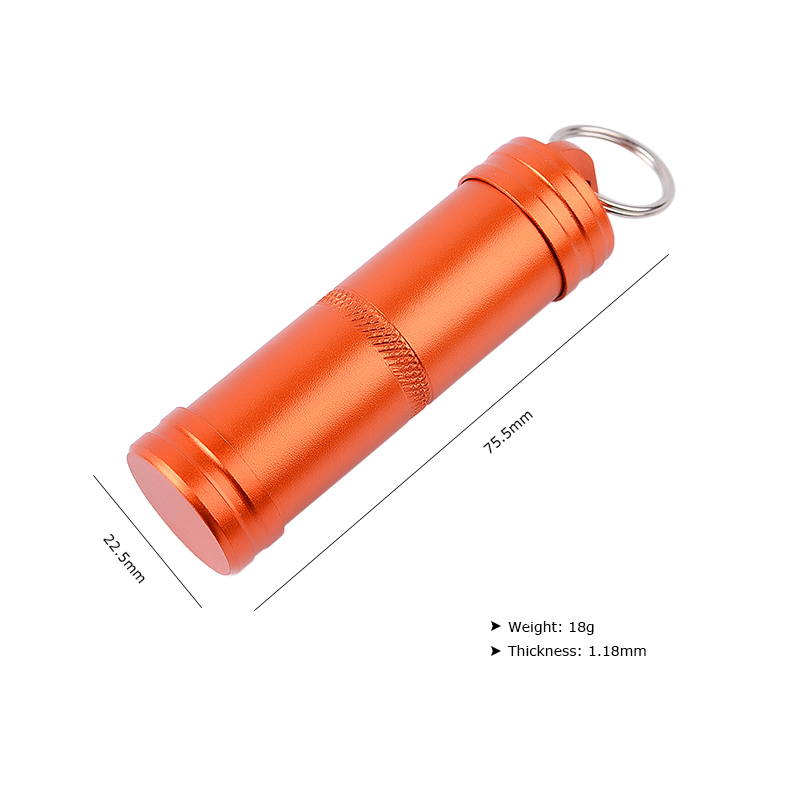Impermeabile Airtight A Tenuta - Pill Fob Capsule recensione e prezzo