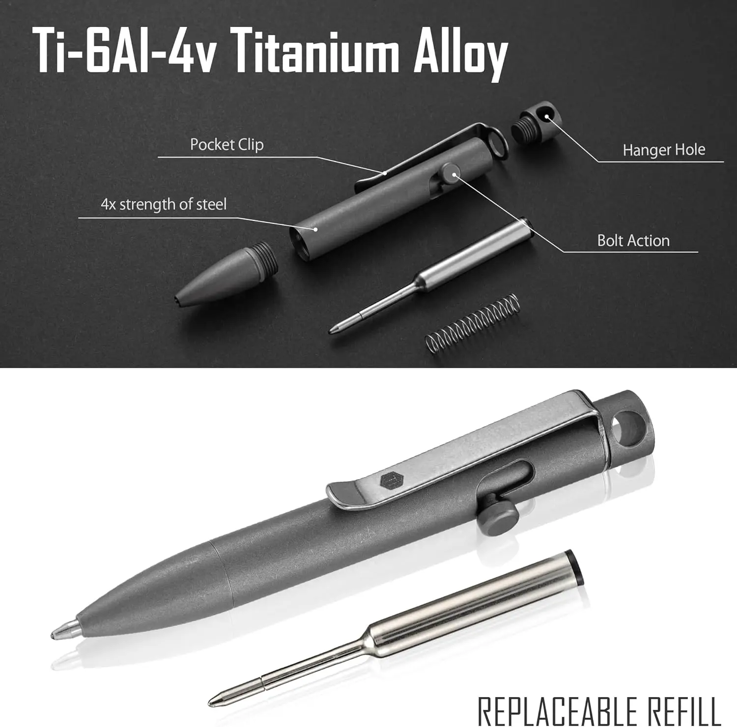Penna EDC KeyUnity KP05SW con  - Edc Carry Pen recensione e prezzo