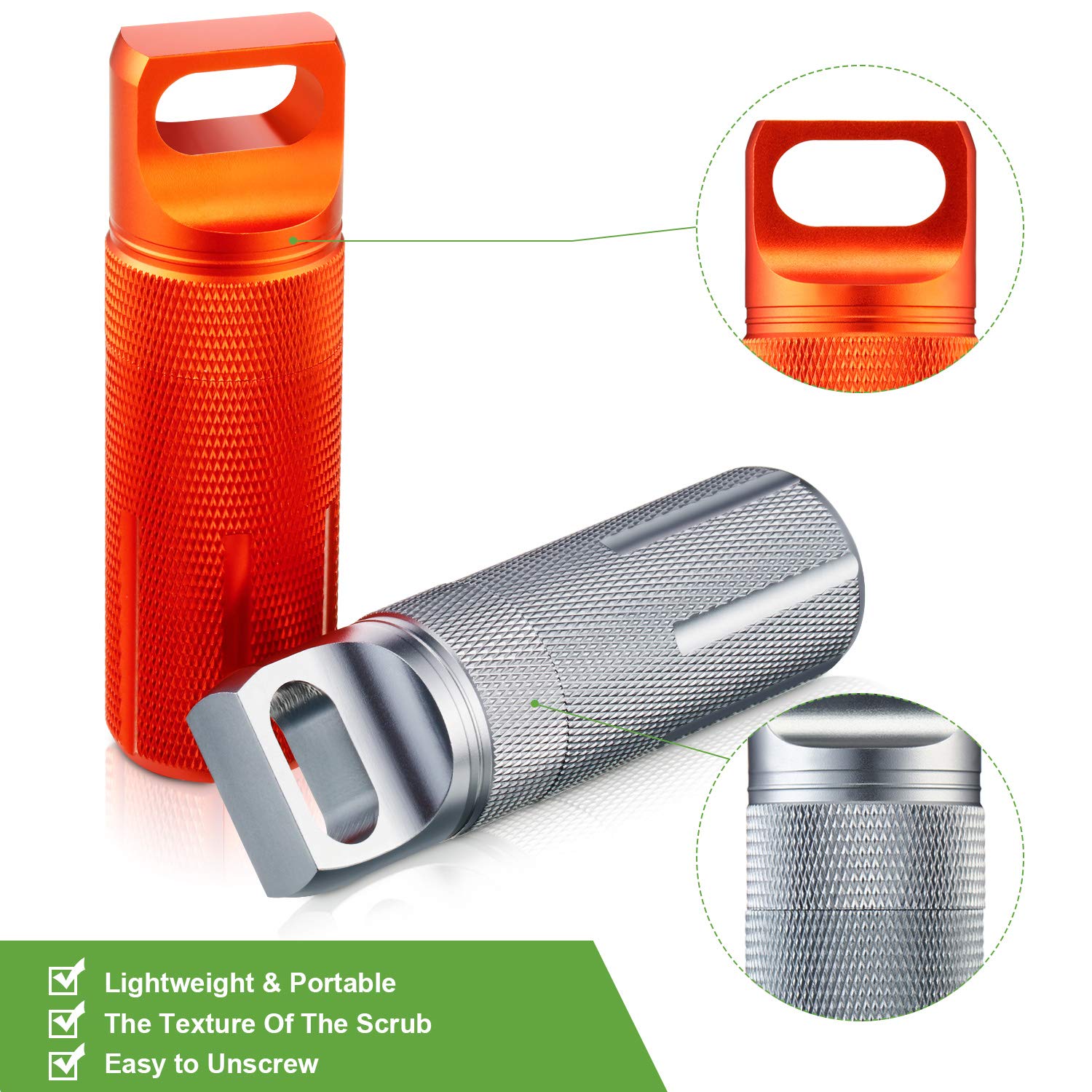 1 confezione di contenitori as - Pill Fob Capsule recensione e prezzo