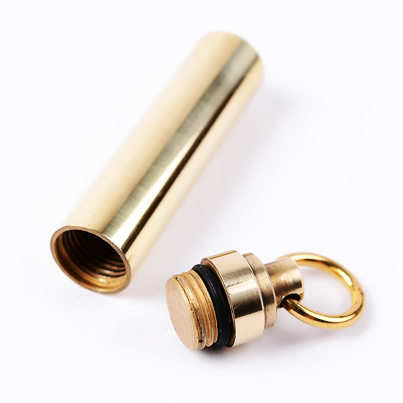 1 Porta Pillole in Ottone Mass - Pill Fob Capsule recensione e prezzo