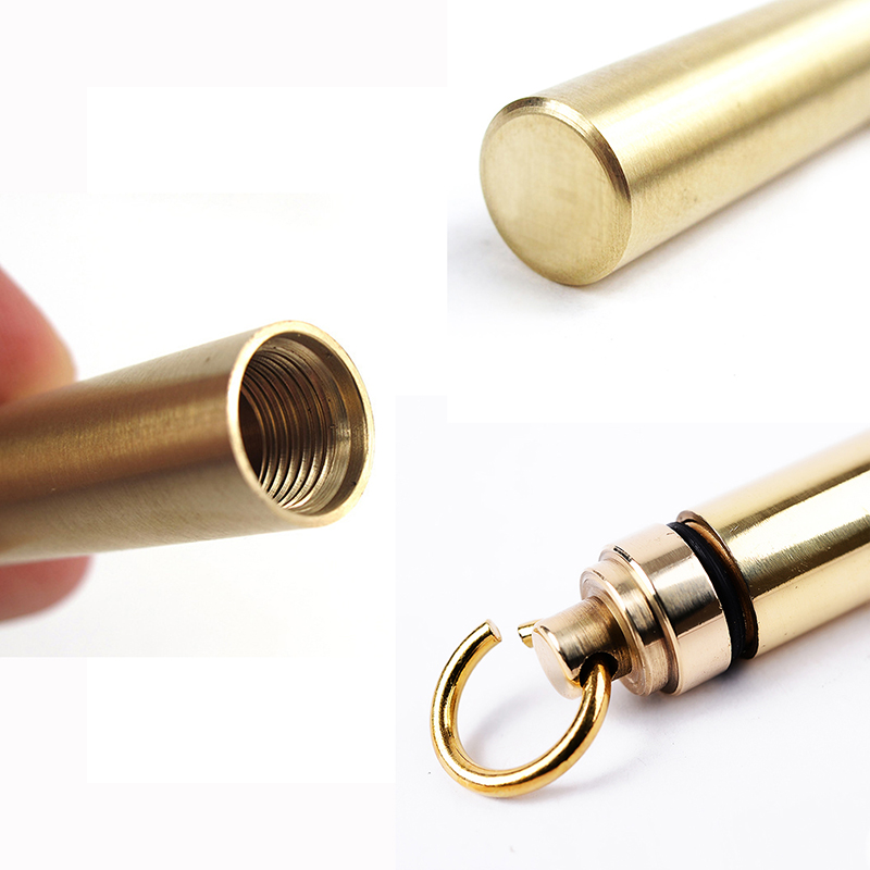 1 Porta Pillole in Ottone Mass - Pill Fob Capsule recensione e prezzo
