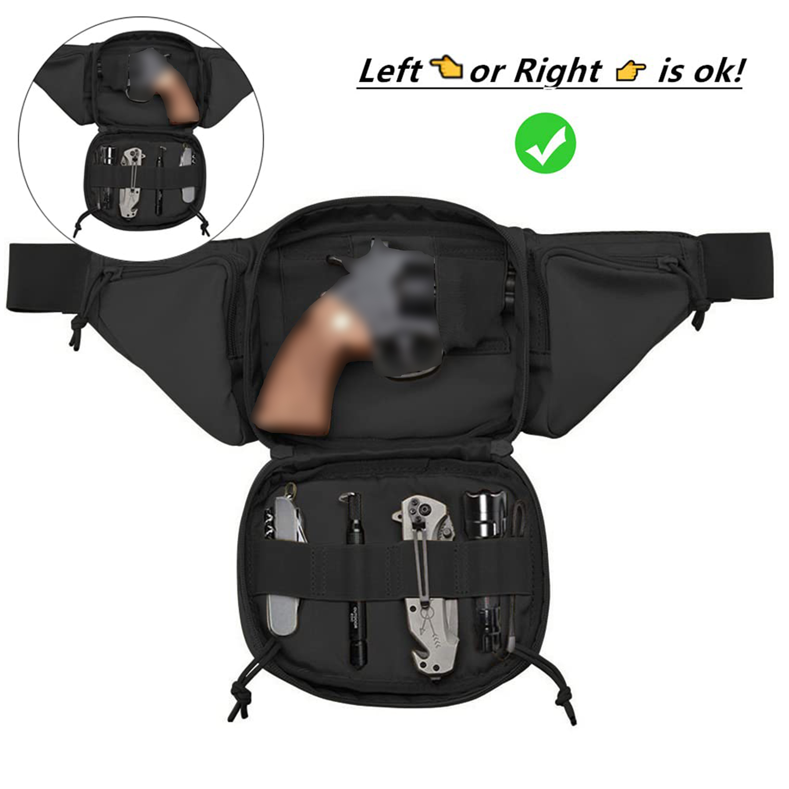 Marsupio Tattico Porta Pistola - Edc Carry Pistols recensione e prezzo
